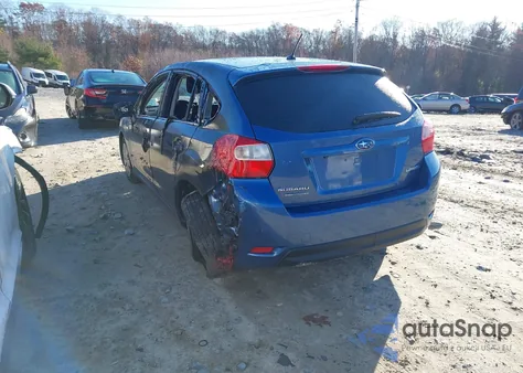 2015 Subaru Impreza 2.0I from USA, damaged, VIN JF1GPAA63F8246995